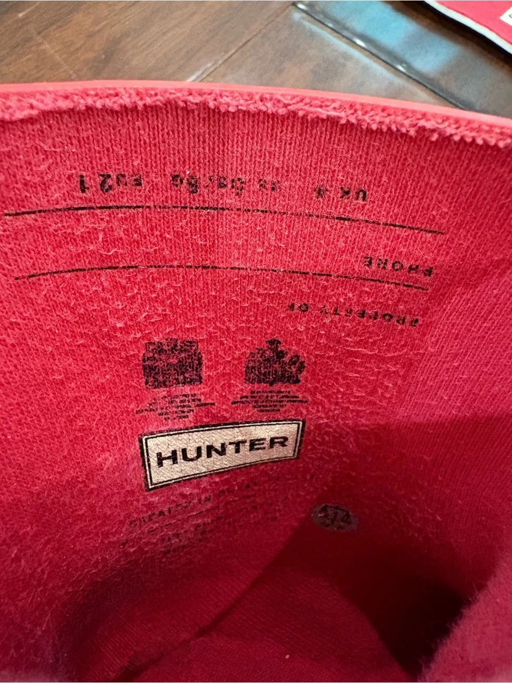 Magenta Hunter Toddler Boots - GUC